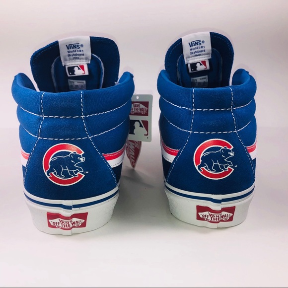 chicago cubs vans shoes